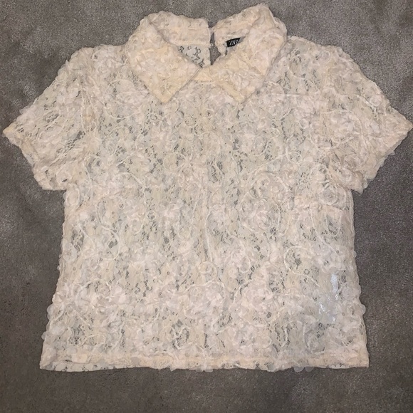 Zara floral blouse - Picture 2 of 5
